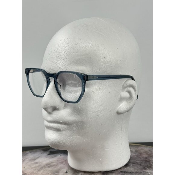 Warby Parker Tobias M-757 51-21-145 BlueTranslucent Frames (C5-29)